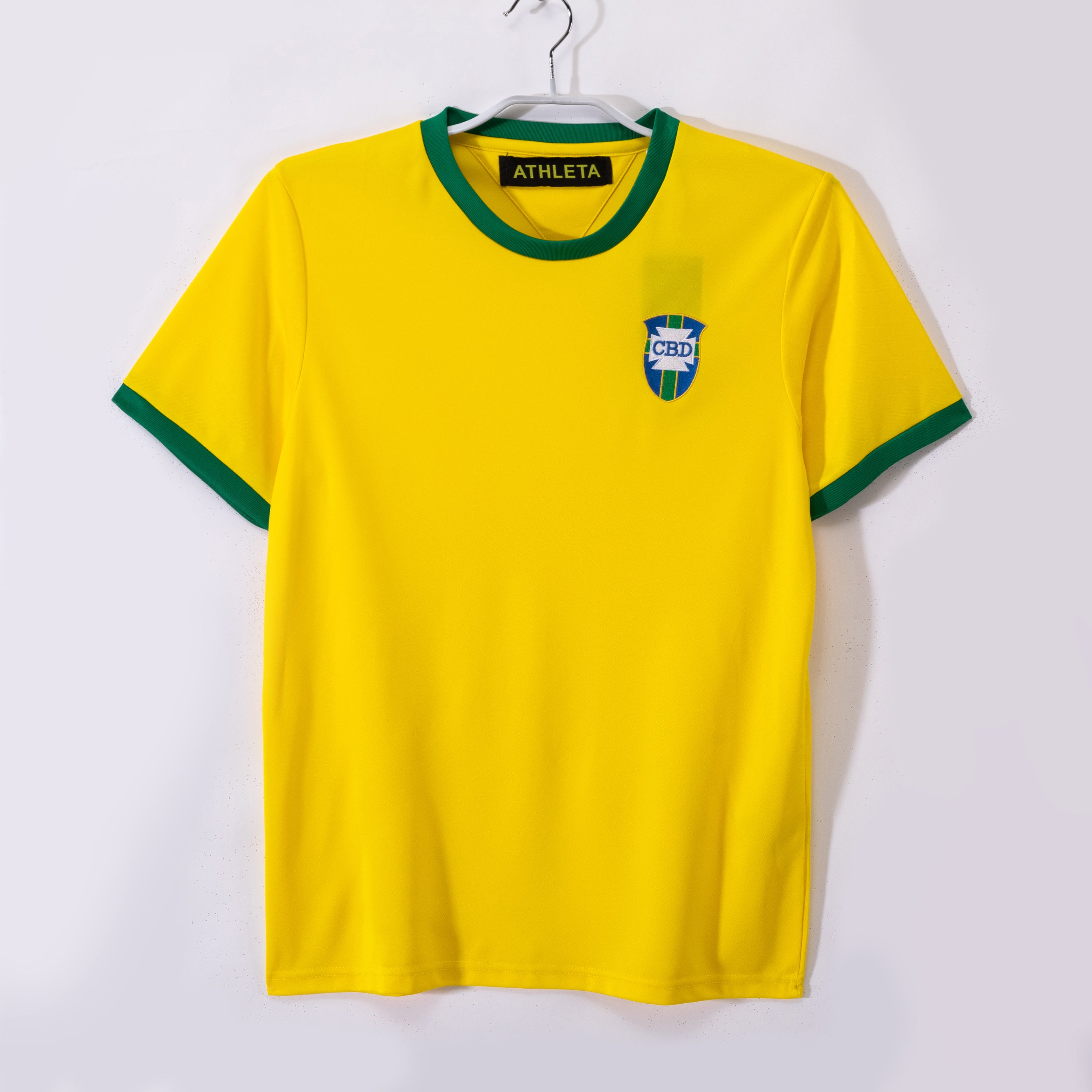 🇧🇷 Brazil 1970 Retro Jersey – Pelé Era Classic