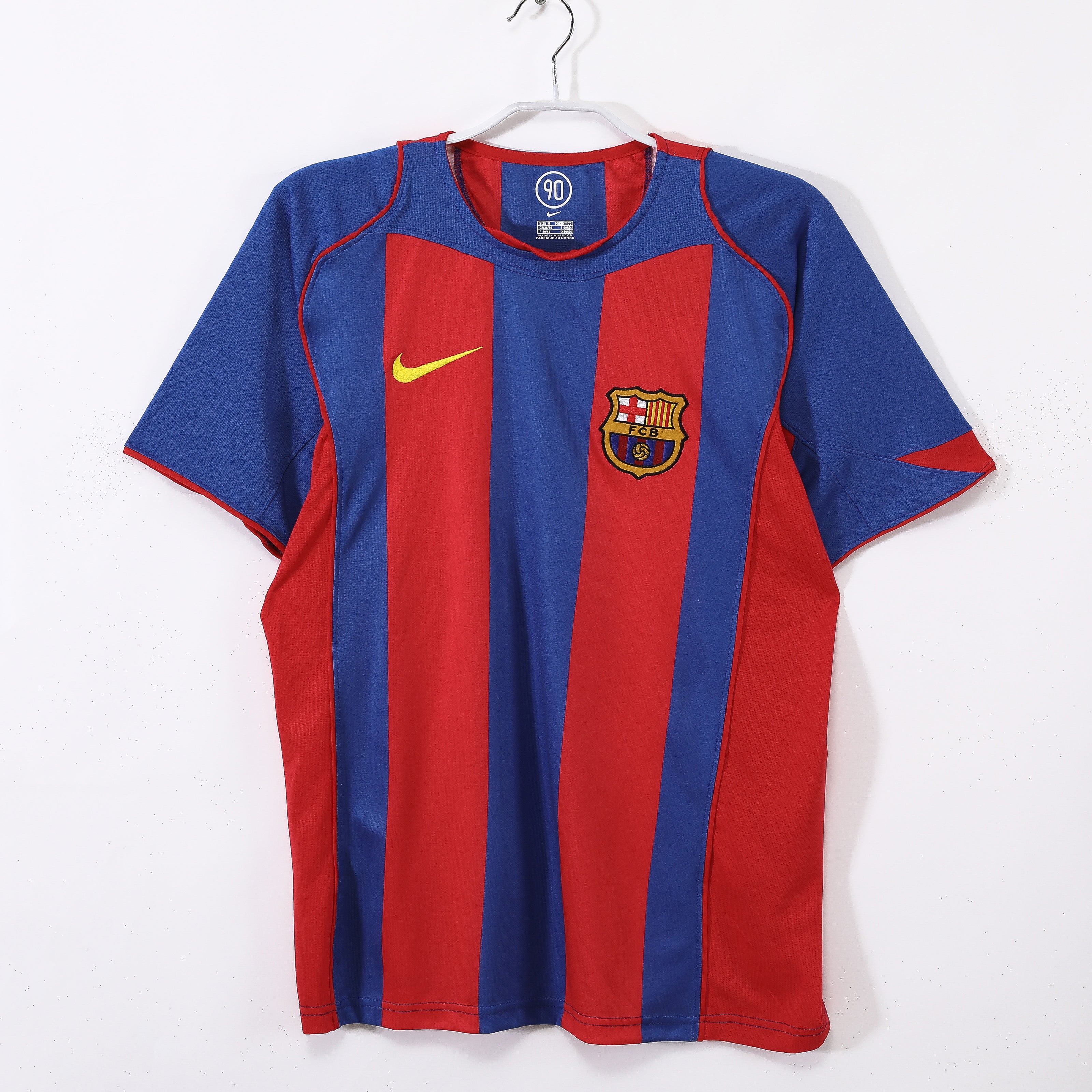 Messi’s First Barcelona Jersey  – 2005 Home Kit