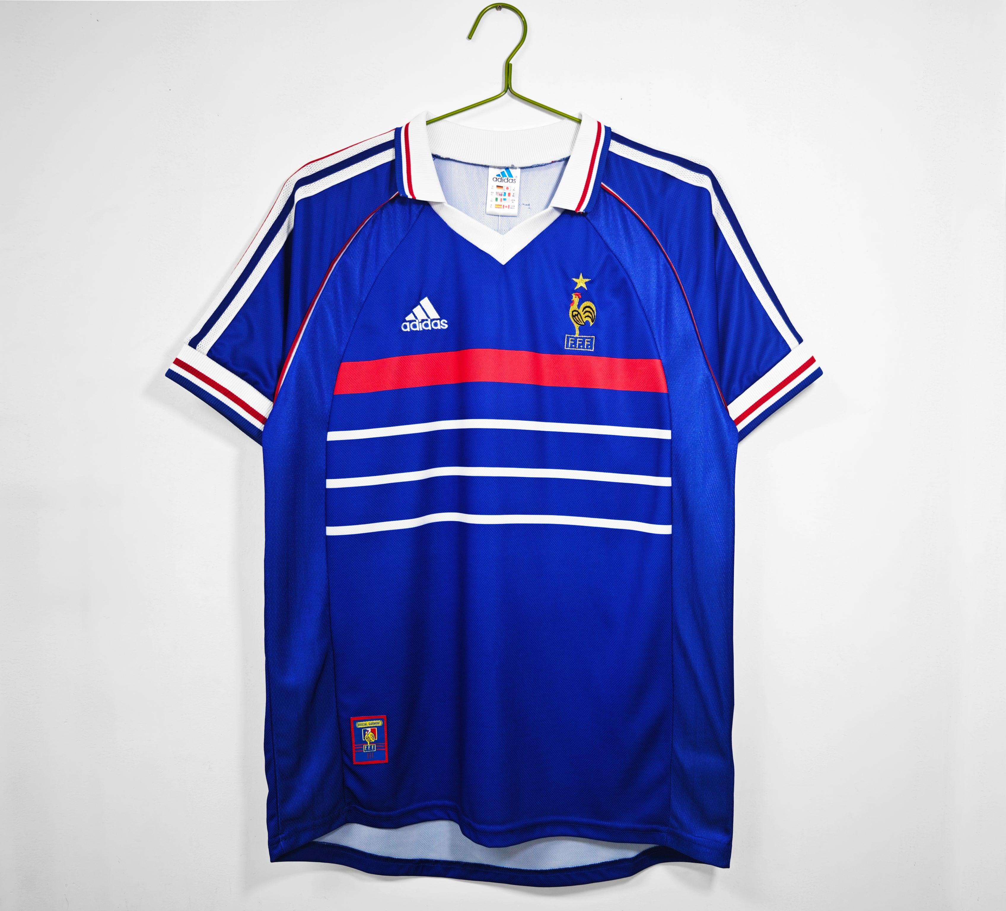 🇫🇷 France 1998 World Cup Home Jersey