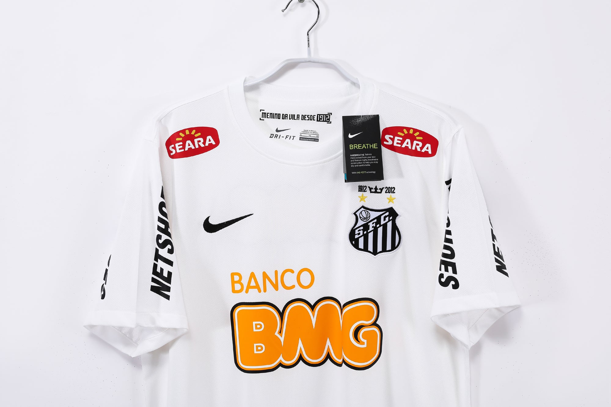 Santos FC 2012 Home Jersey – Neymar’s Last Season