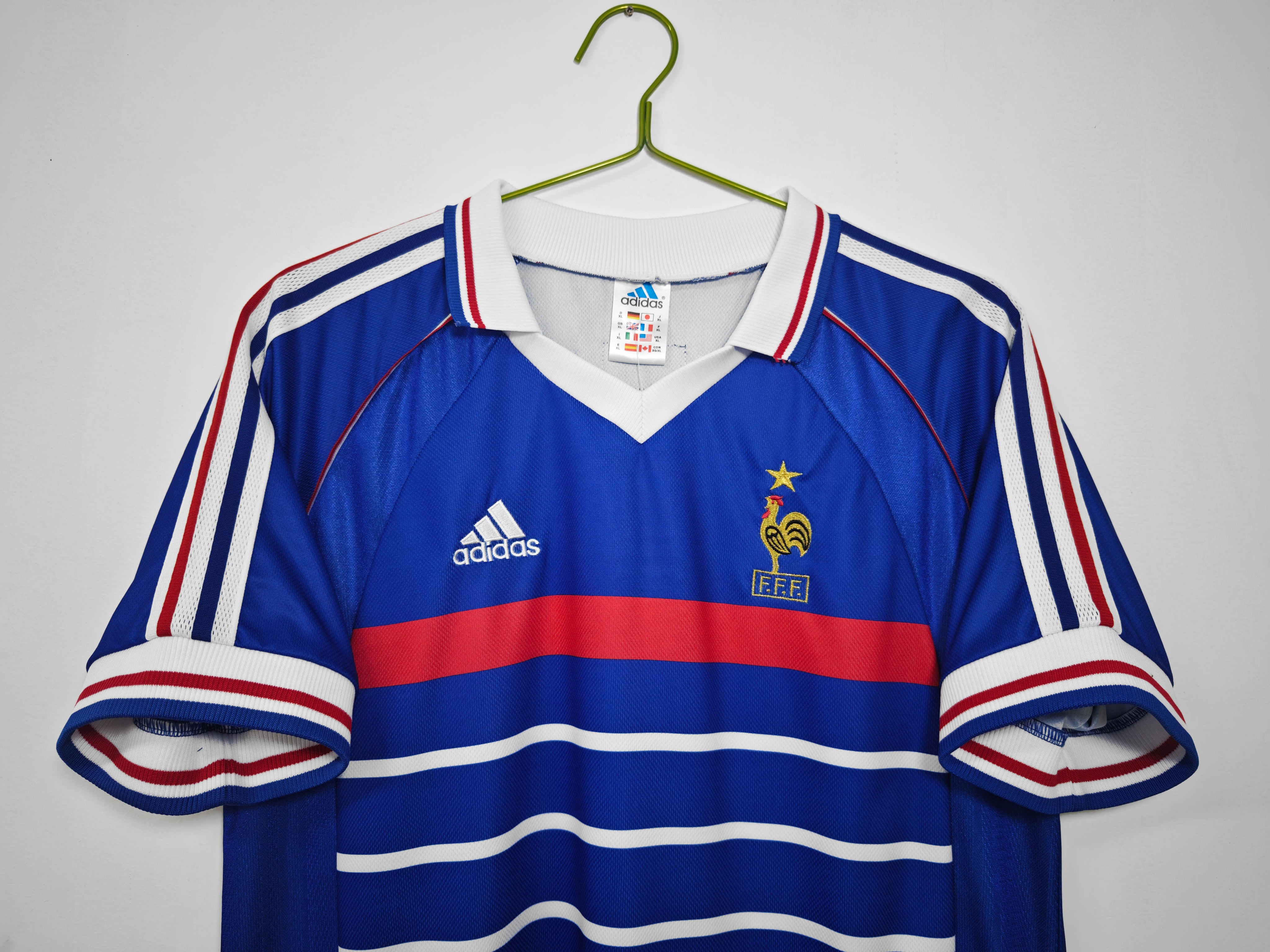 🇫🇷 France 1998 World Cup Home Jersey