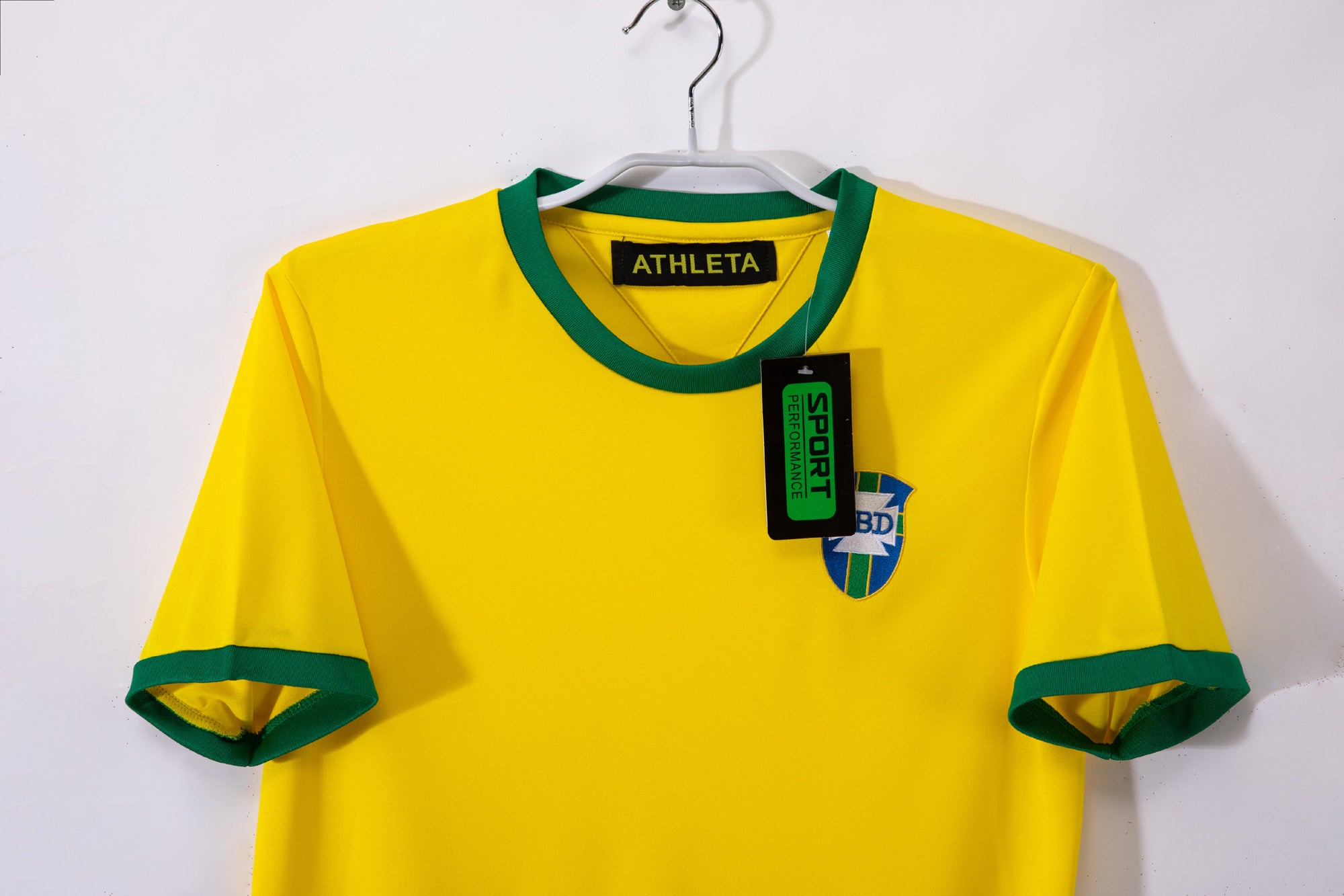 🇧🇷 Brazil 1970 Retro Jersey – Pelé Era Classic