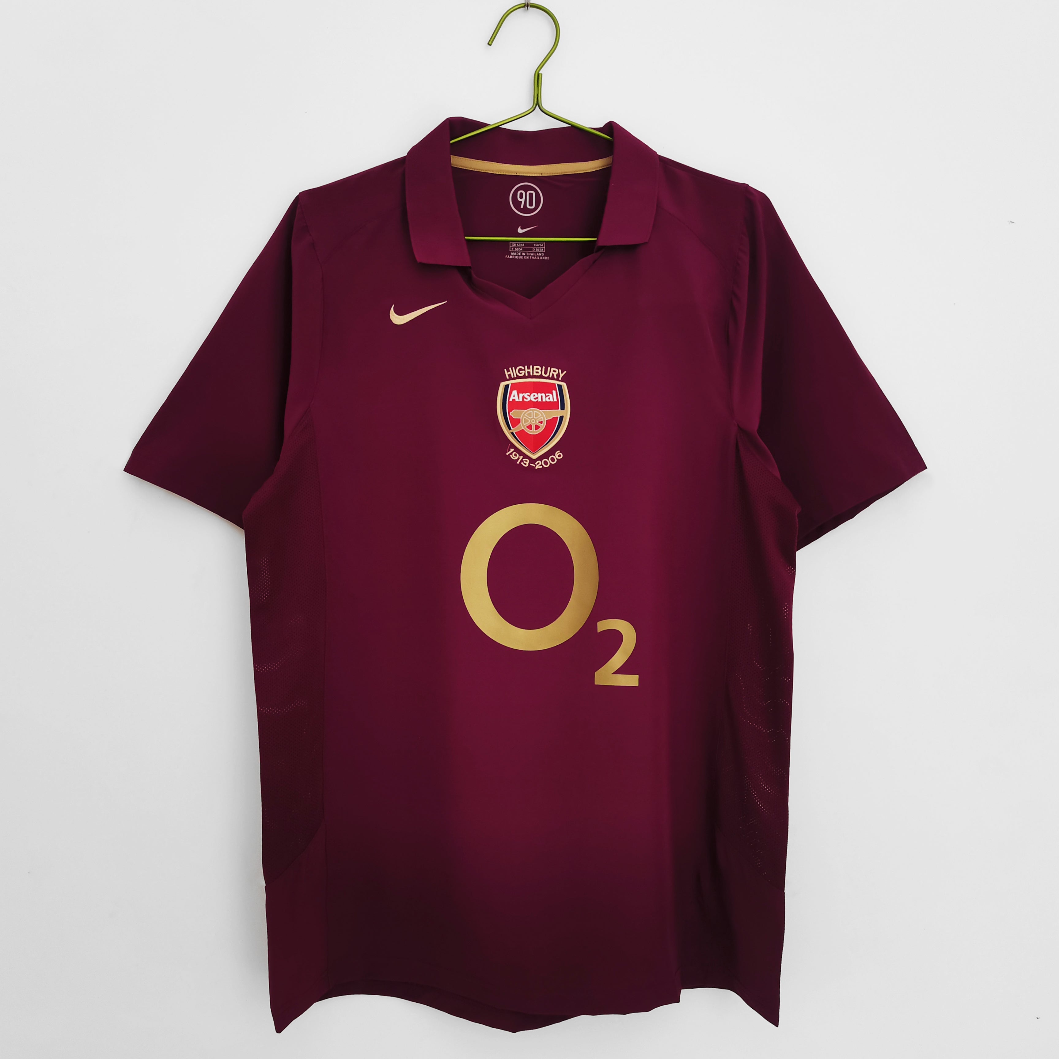 Arsenal 2005/06 Highbury Final Season Jersey
