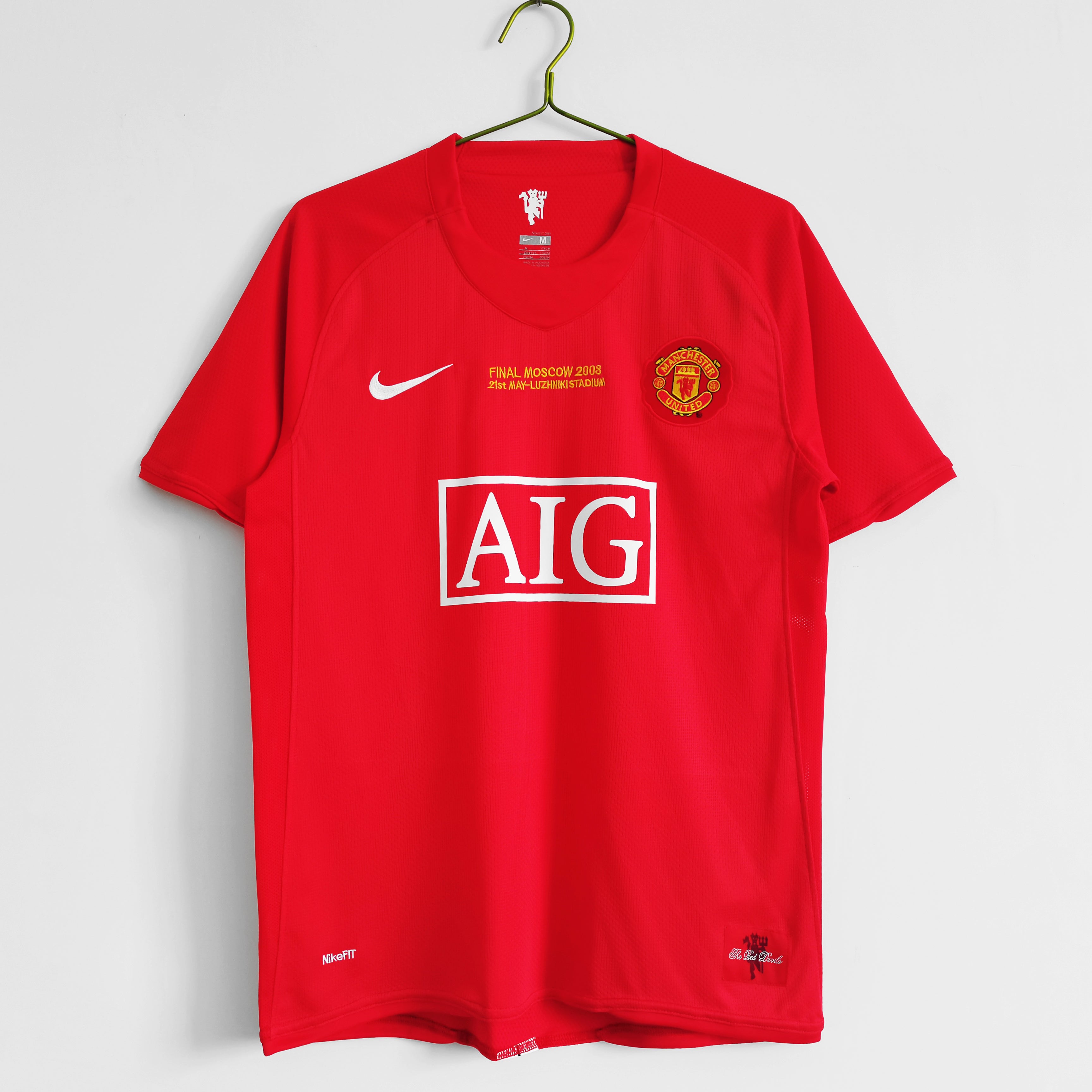 Manchester United 2008 CL Final Jersey – Moscow Edition