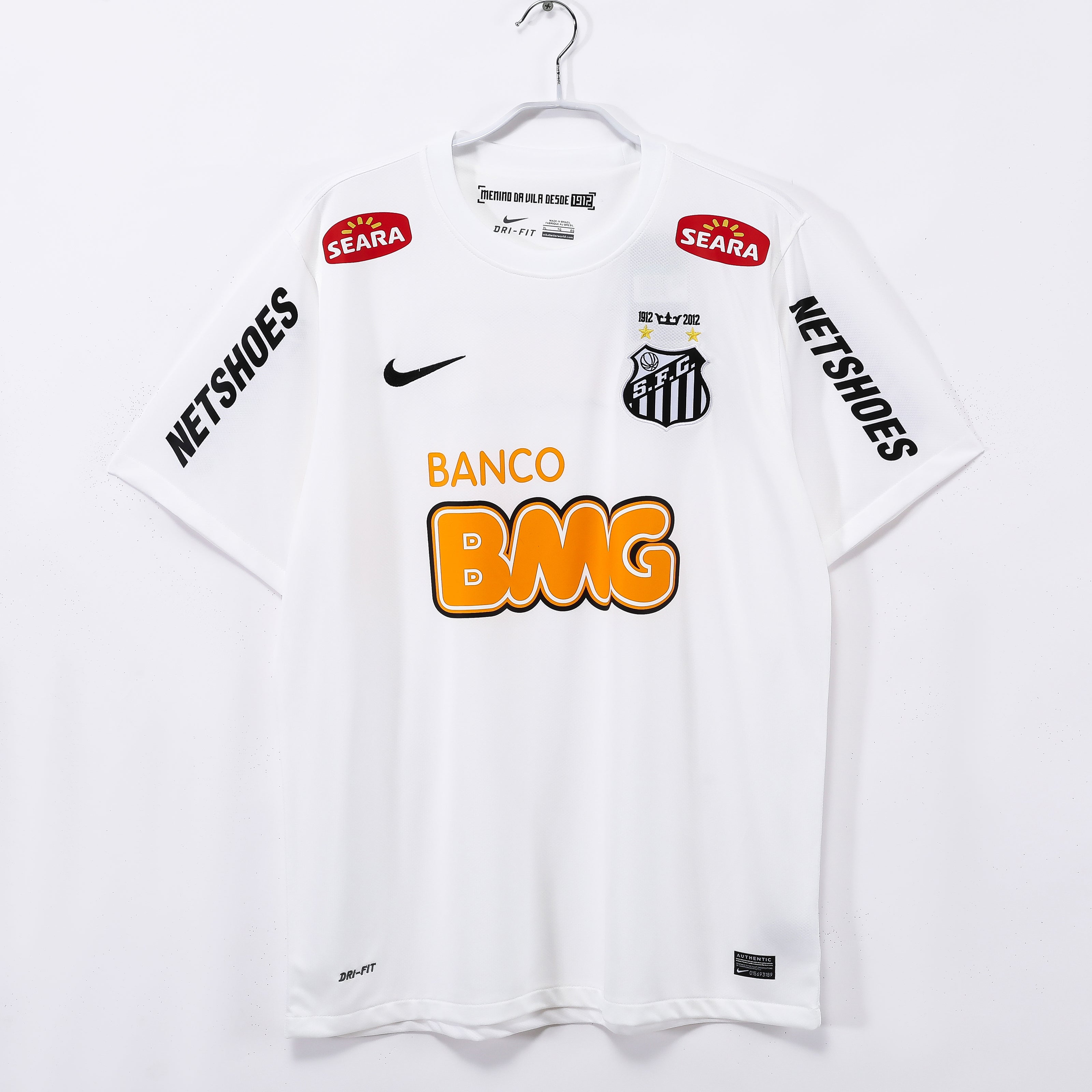 Santos FC 2012 Home Jersey – Neymar’s Last Season